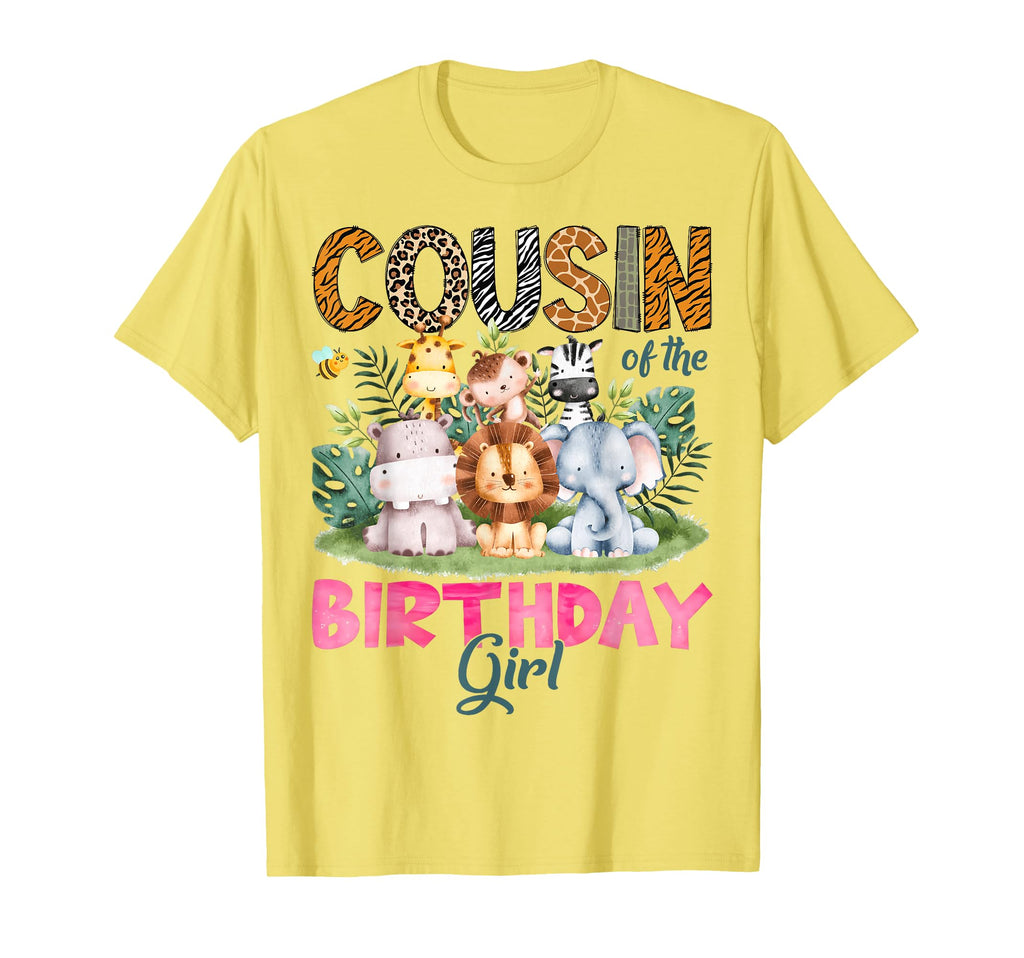 Cousin Birthday Safari Jungle Animal T-Shirt - Trendy Graphic Men Women - T-Shirt, Sweatshirt, Hoodie