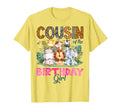 Cousin Birthday Safari Jungle Animal T-Shirt - Trendy Graphic Men Women - T-Shirt, Sweatshirt, Hoodie