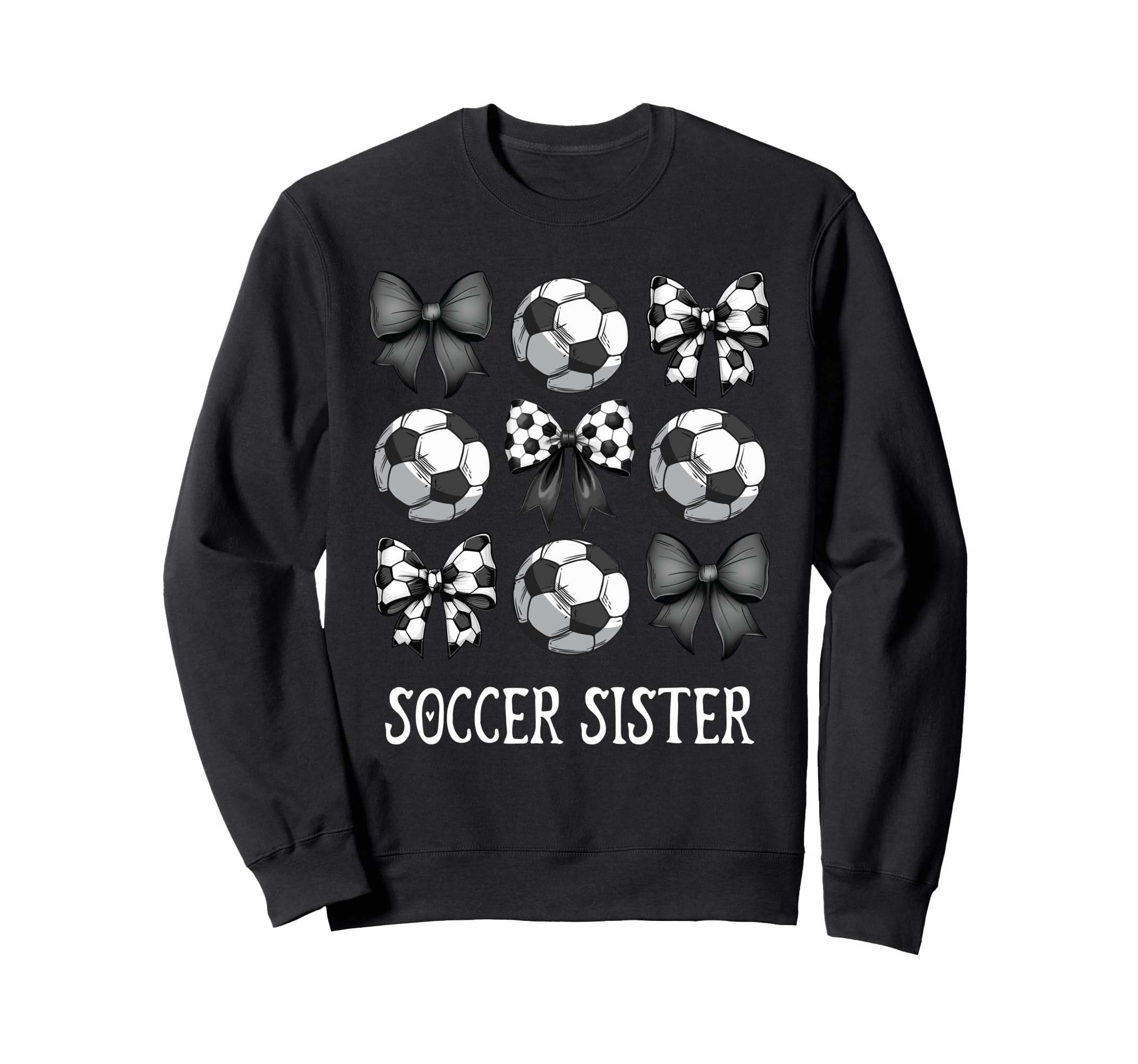 Soccer Sister Outfit Game Day Hoodie - Aesthetic Graphic Unisex - T-Shirt, Sweatshirt, Hoodie