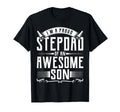 Im Proud Step Dad Awesome Son Fathers T-Shirt - Custom Art Print Unisex - T-Shirt, Sweatshirt, Hoodie