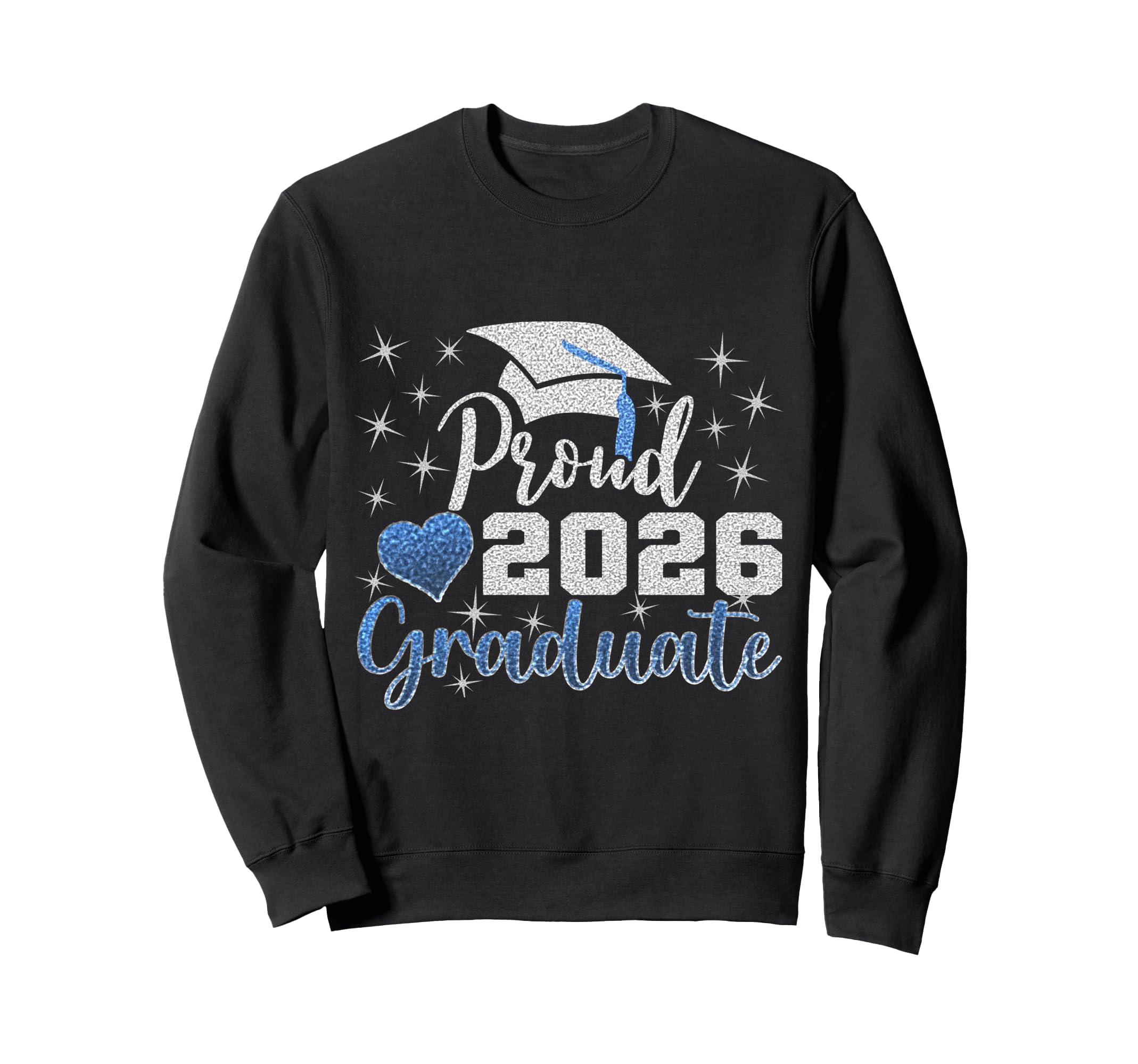 Super Proud 2026 Graduate Senior Sweatshirt - Minimalist Print Men Women - T-Shirt, Sweatshirt, Hoodie