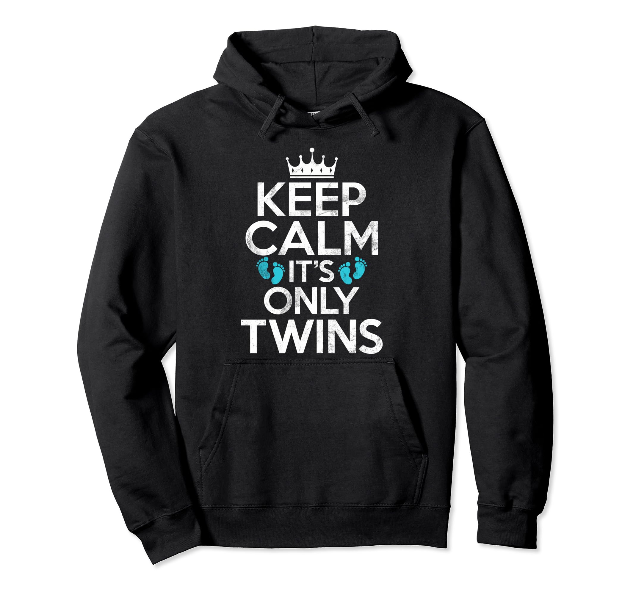 Keep Calm Its Only Twins Twin Dad Hoodie - Streetwear Style for Adults - T-Shirt, Sweatshirt, Hoodie