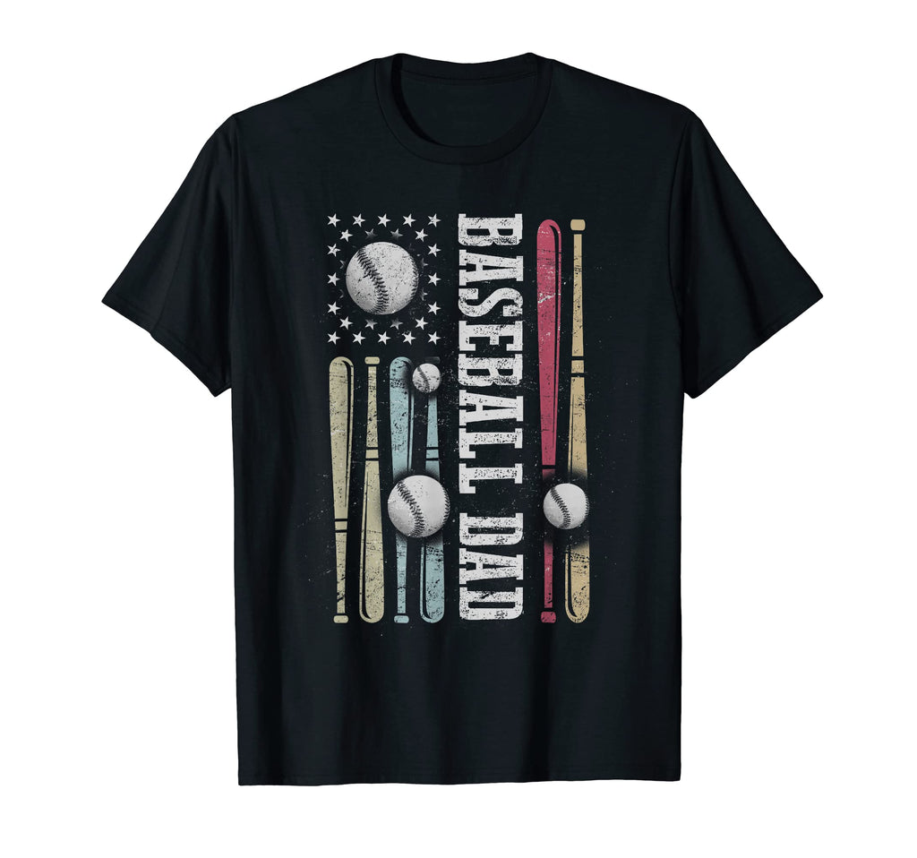 Baseball Dad Fathers Day T-Shirt - Trendy Graphic Men Women - T-Shirt, Sweatshirt, Hoodie
