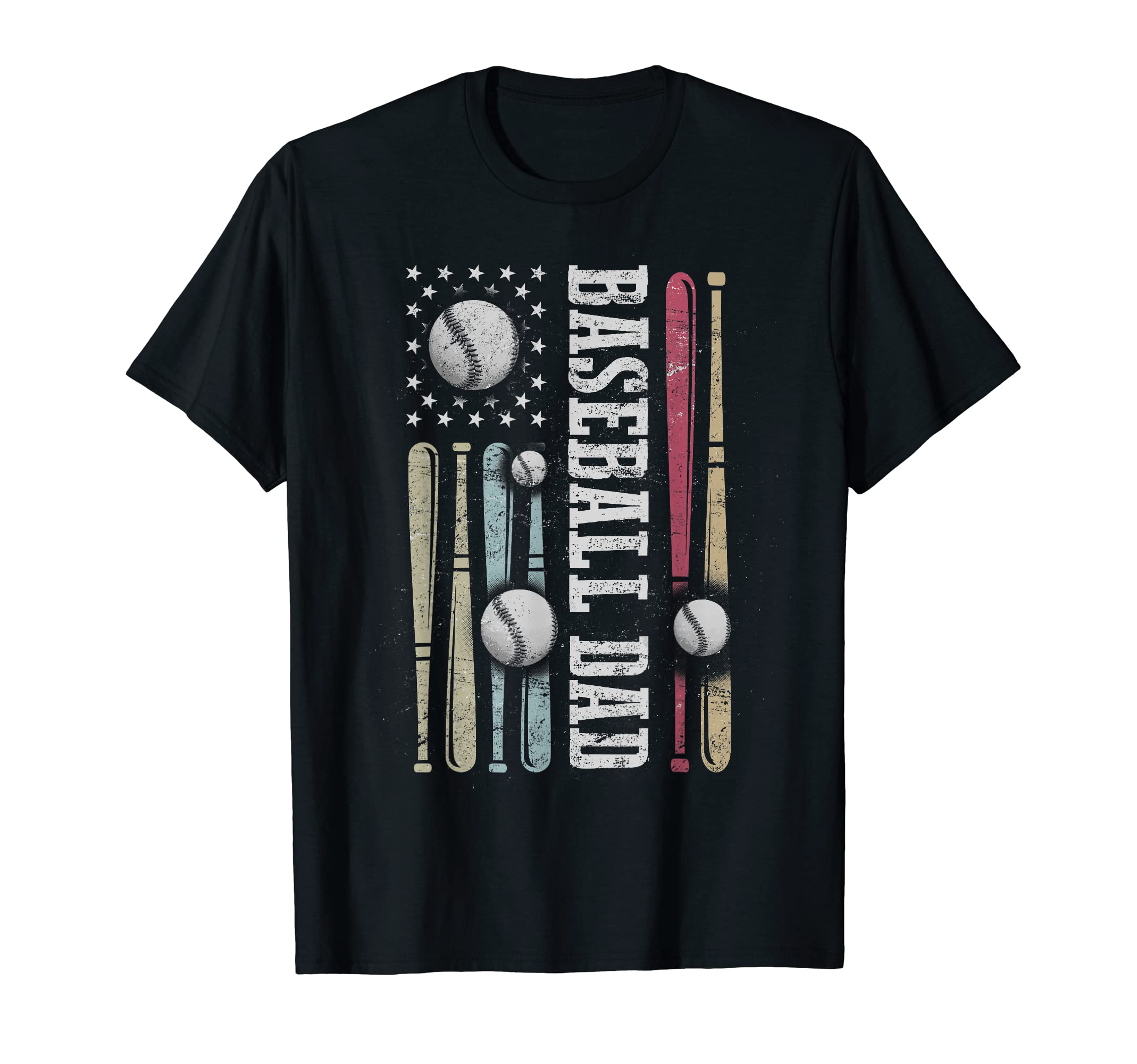 Baseball Dad Fathers Day T-Shirt - Trendy Graphic Men Women - T-Shirt, Sweatshirt, Hoodie