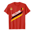 Belgian Football Soccer Ball Travel T-Shirt - Streetwear Style Unisex - T-Shirt, Sweatshirt, Hoodie