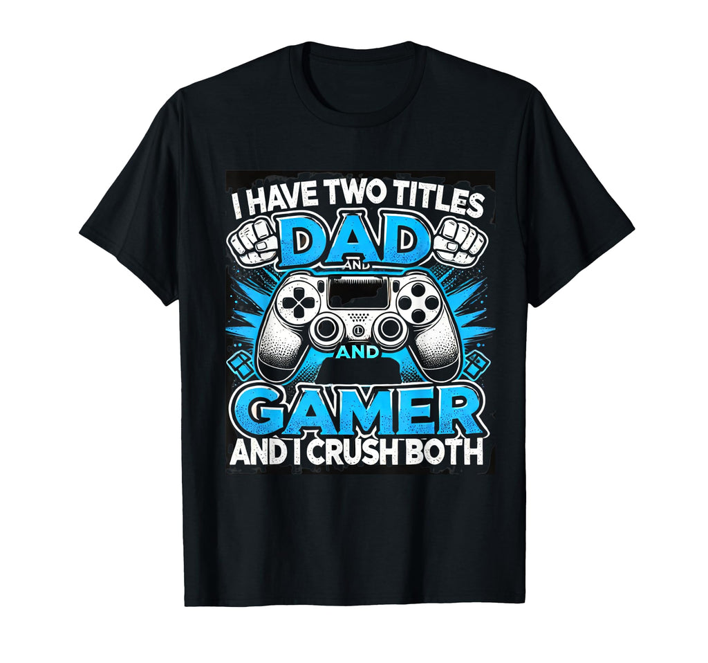 Dad Gamer Padres Gamers Dad Gaming T-Shirt - Trendy Graphic Unisex - T-Shirt, Sweatshirt, Hoodie