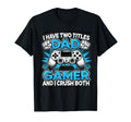 Dad Gamer Padres Gamers Dad Gaming T-Shirt - Trendy Graphic Unisex - T-Shirt, Sweatshirt, Hoodie