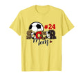 Soccer Mom 24 Custom Number Mothers T-Shirt - Aesthetic Graphic Men Women - T-Shirt, Sweatshirt, Hoodie
