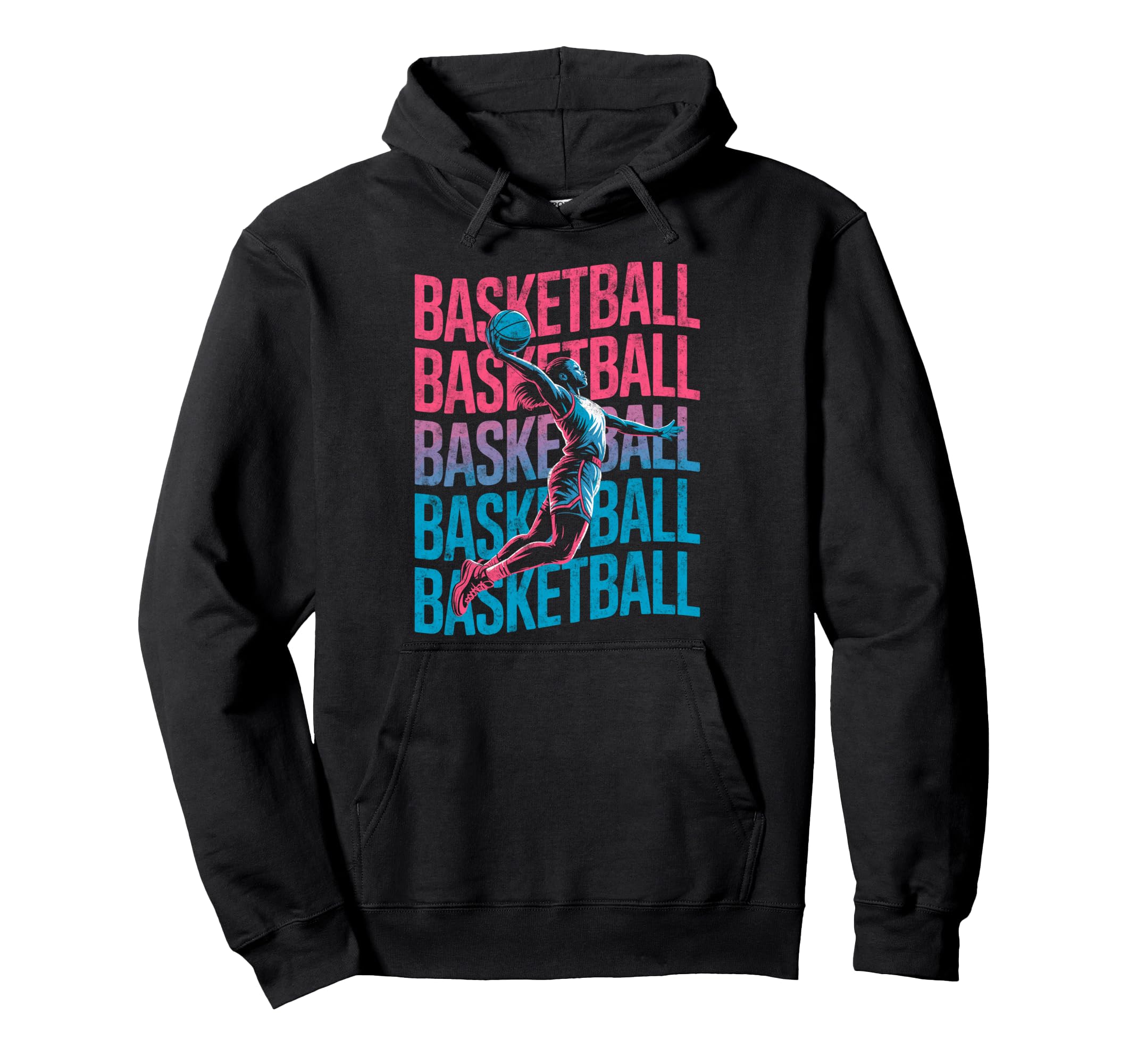 Basketball Player Slam Dunk Basketball Hoodie - Streetwear Style Men Women - T-Shirt, Sweatshirt, Hoodie