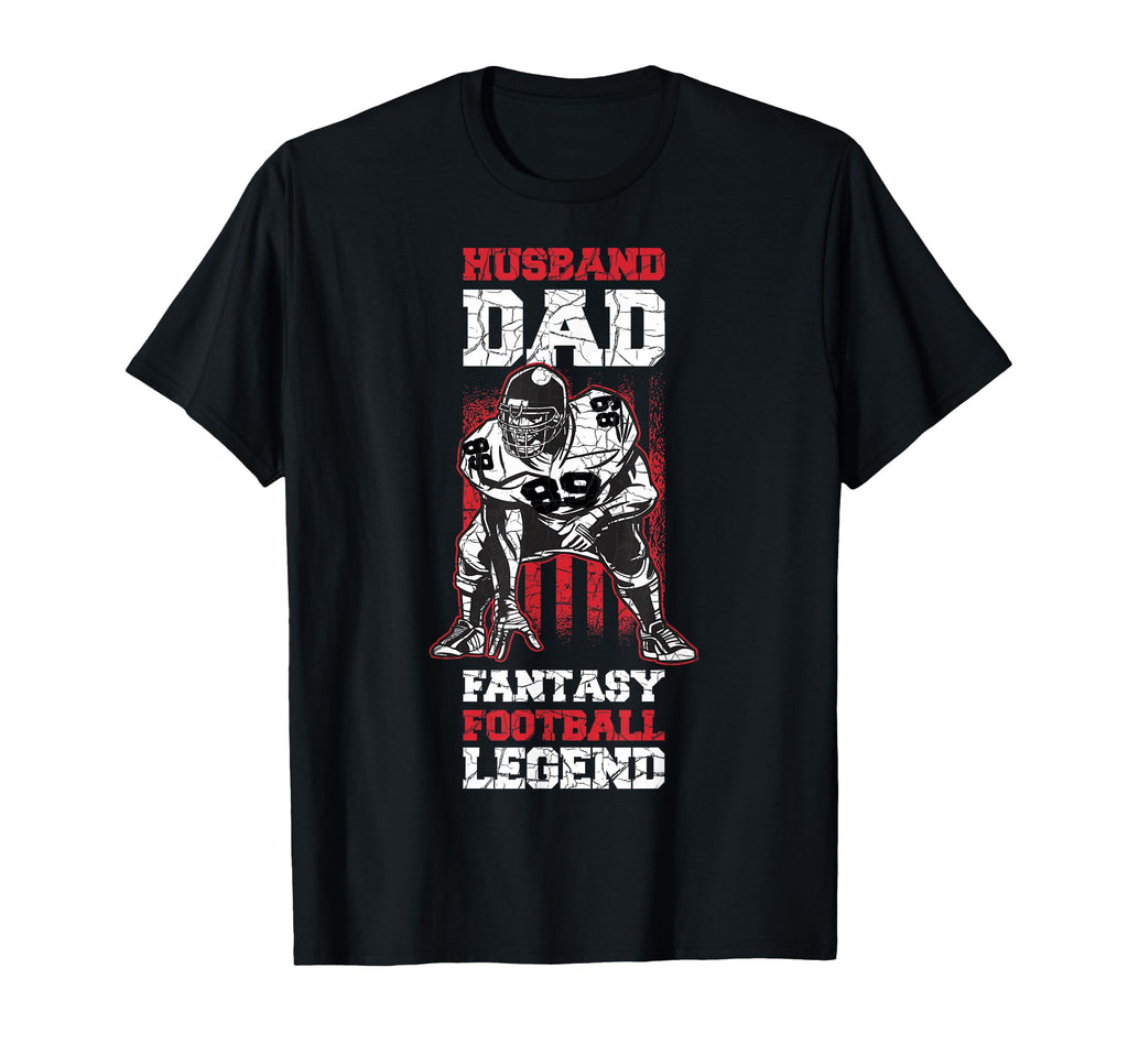 Funny Husband Dad Fantasy Football T-Shirt - Unique Graphic Men Women - T-Shirt, Sweatshirt, Hoodie