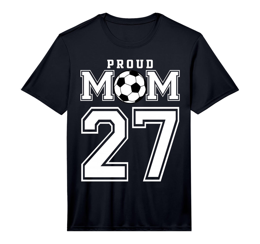 Number 27 Custom Proud Soccer Futbol T-Shirt - Fun Novelty Design Unisex - T-Shirt, Sweatshirt, Hoodie
