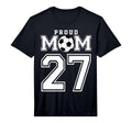 Number 27 Custom Proud Soccer Futbol T-Shirt - Fun Novelty Design Unisex - T-Shirt, Sweatshirt, Hoodie