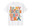 My Soccer Era Groovy Soccer Soccer T-Shirt - Minimalist Print for Adults - T-Shirt, Sweatshirt, Hoodie
