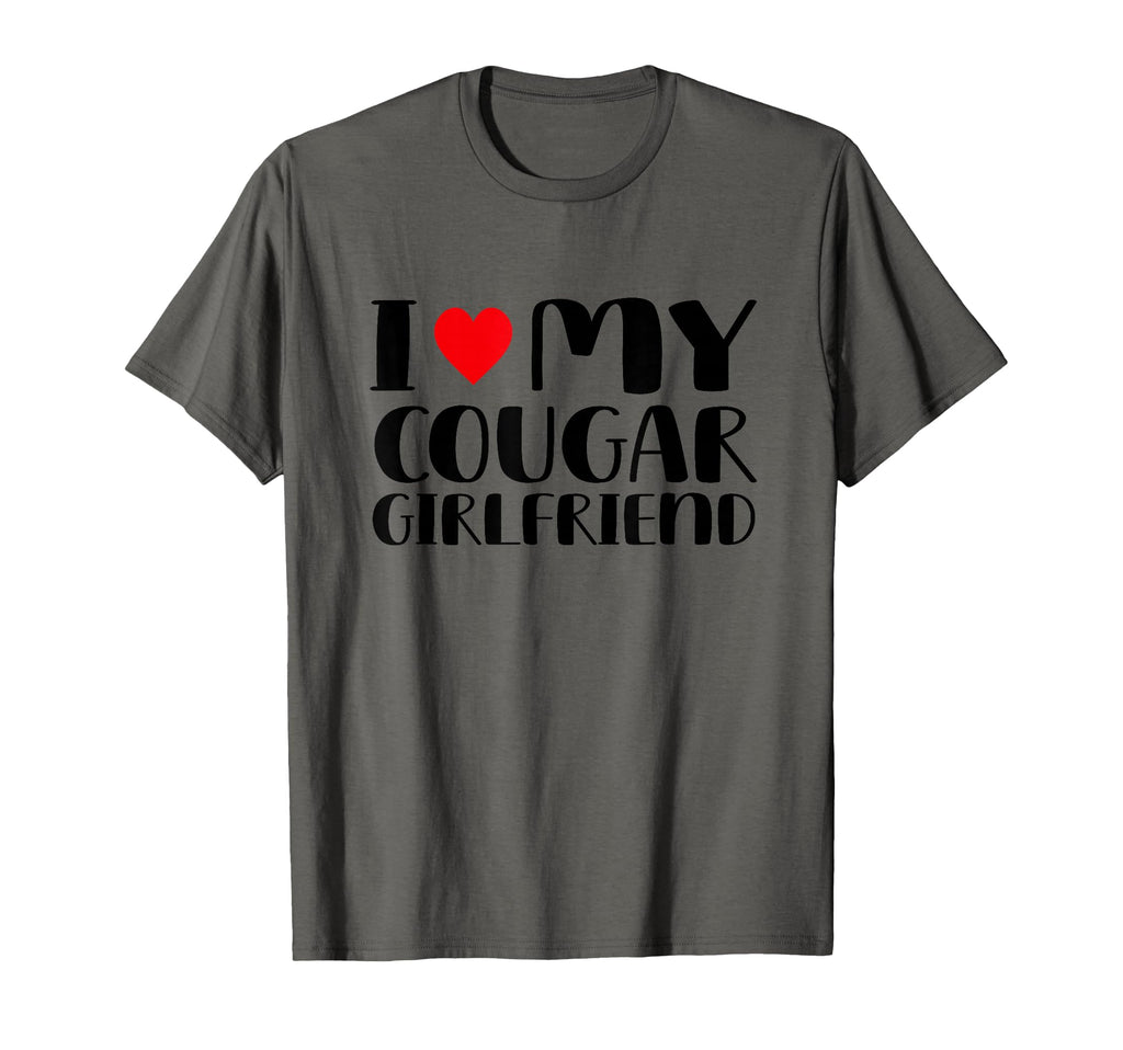 I Heart My Cougar Gf Matching I Love T-Shirt - Novelty Apparel Men Women - T-Shirt, Sweatshirt, Hoodie