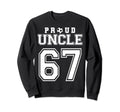 Number 67 Custom Proud Soccer Sweatshirt - Fun Novelty Design Men Women - T-Shirt, Sweatshirt, Hoodie