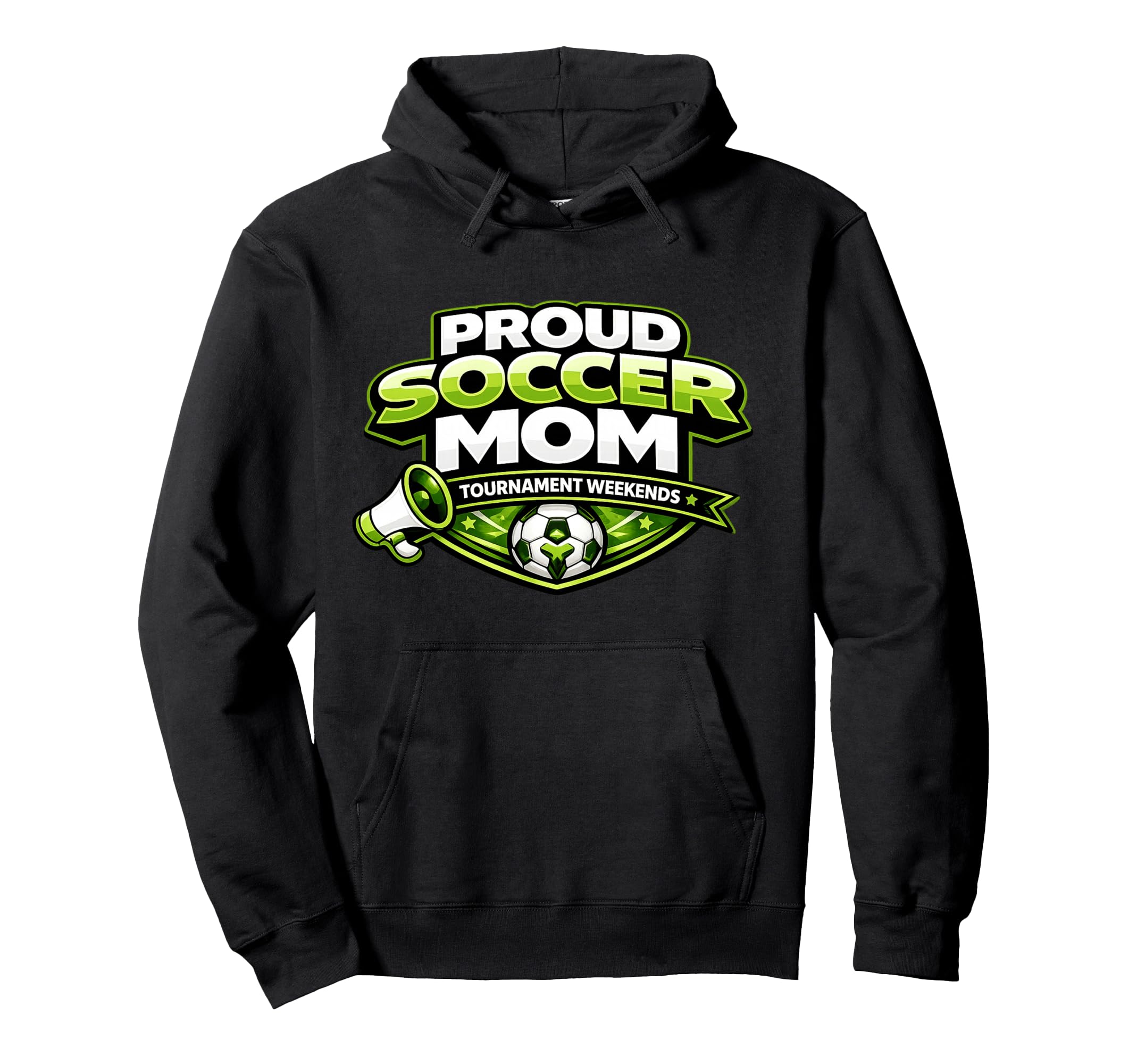 Proud Soccer Mom Tournament Weekends Hoodie - Custom Art Print for Adults - T-Shirt, Sweatshirt, Hoodie