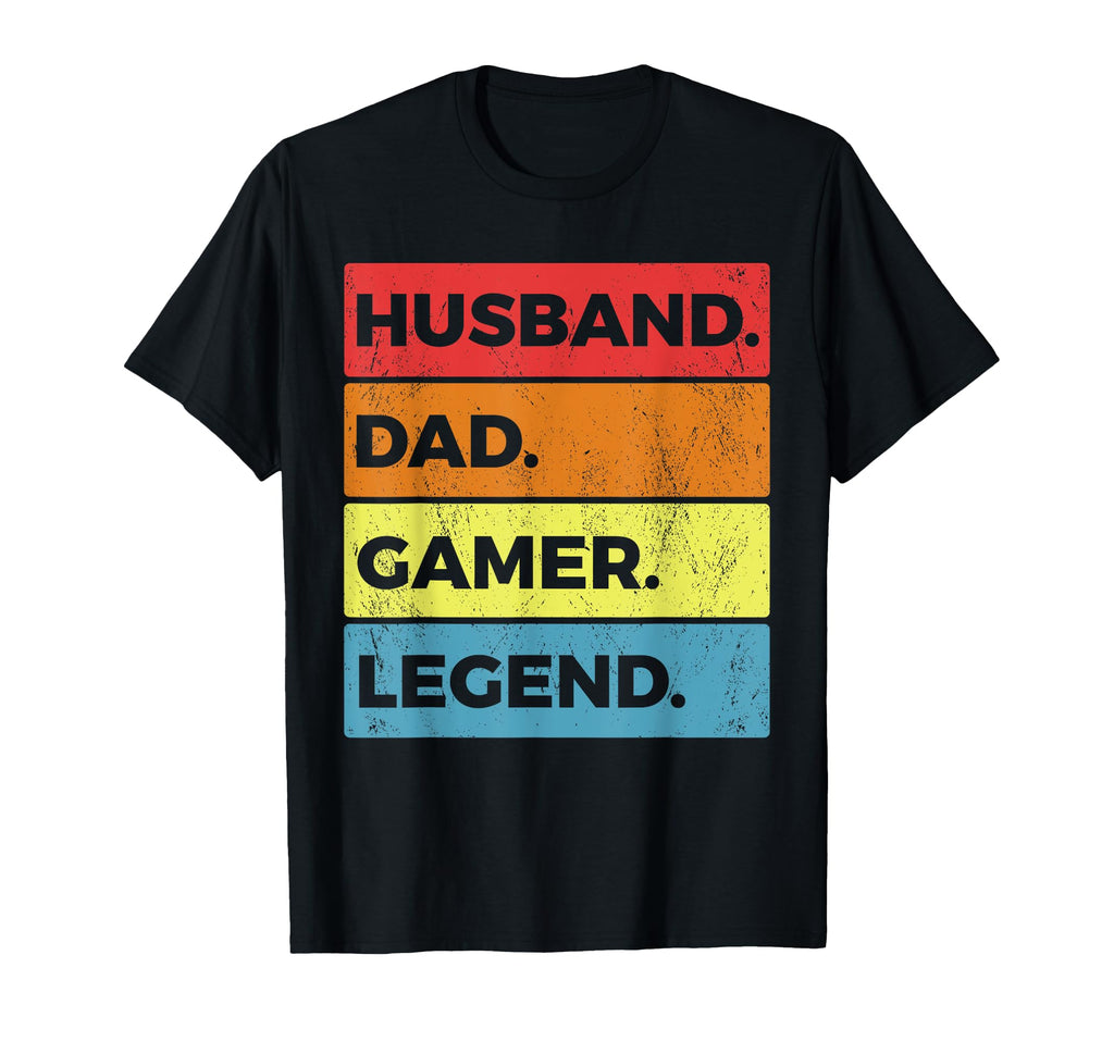 Gaming Dad Husband Dad Gamer T-Shirt - Fun Novelty Design for Adults - T-Shirt, Sweatshirt, Hoodie