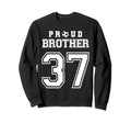 Number 37 Custom Proud Soccer Futbol Sweatshirt - Streetwear Style Unisex - T-Shirt, Sweatshirt, Hoodie
