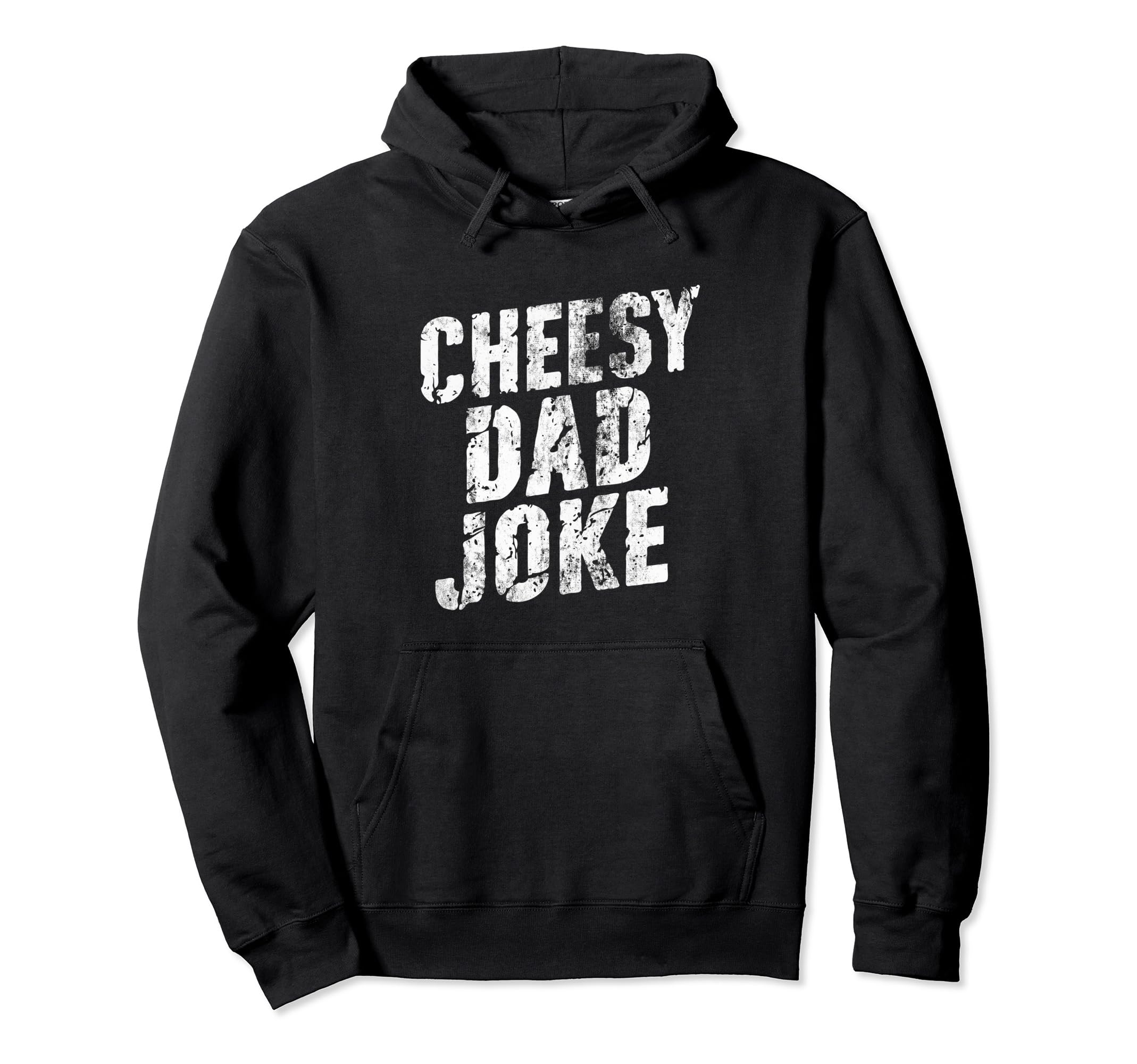 Cheesy Dad Joke Slice Pizza Fathers Day Hoodie - Graphic Print Men Women - T-Shirt, Sweatshirt, Hoodie