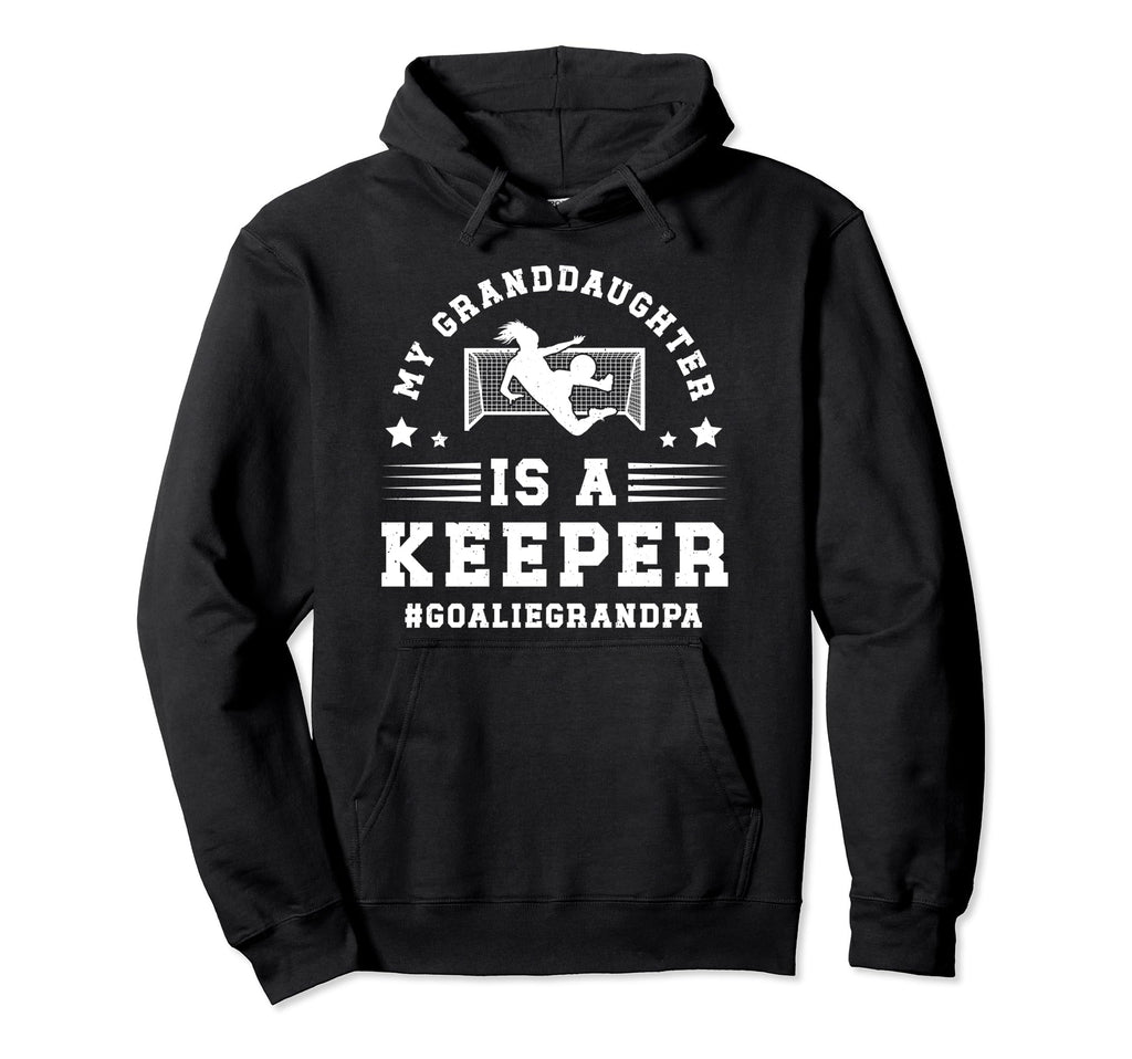 Soccer Goalie Grandpa Proud Soccer Hoodie - Graphic Print for Adults - T-Shirt, Sweatshirt, Hoodie