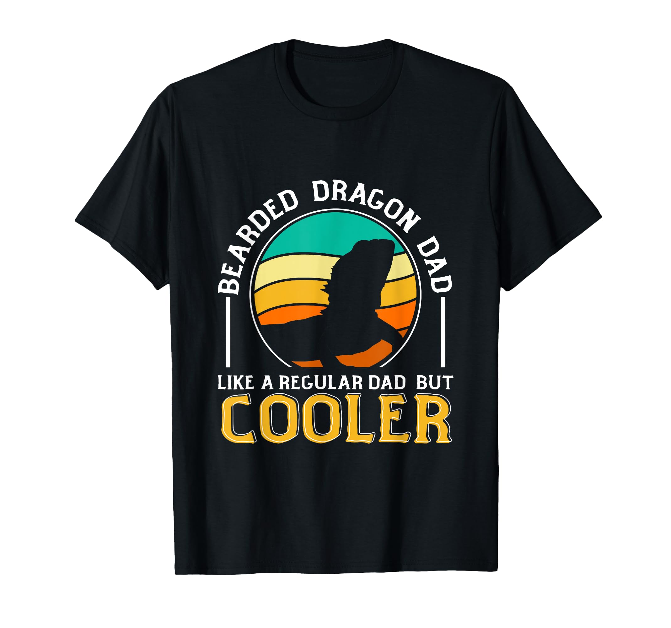 Bearded Dragon Dad Like Regular Dad T-Shirt - Minimalist Print Unisex - T-Shirt, Sweatshirt, Hoodie