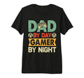 Dad Day Gamer Night Funny Fathers Day T-Shirt - Unique Graphic Unisex - T-Shirt, Sweatshirt, Hoodie