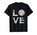 I Love Baseball Ball Softball Gift Mom T-Shirt - Unique Graphic for Adults - T-Shirt, Sweatshirt, Hoodie