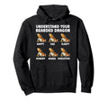 Understand Your Bearded Dragon Owner Hoodie - Minimalist Print Unisex - T-Shirt, Sweatshirt, Hoodie