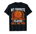 My Favorite Basketball Player Calls Me T-Shirt - Minimalist Print Unisex - T-Shirt, Sweatshirt, Hoodie