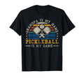 Grandpa Is My Name Pickleball Is My Game T-Shirt - Graphic Print Unisex - T-Shirt, Sweatshirt, Hoodie