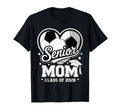 Proud Senior Mom Class 2028 Soccer T-Shirt - Custom Art Print Men Women - T-Shirt, Sweatshirt, Hoodie