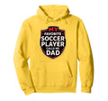 My Favorite Soccer Player Calls Me Dad Hoodie - Graphic Print for Adults - T-Shirt, Sweatshirt, Hoodie