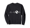 Soccer Heartbeat Ekg Best Soccer Sweatshirt - Minimalist Print Unisex - T-Shirt, Sweatshirt, Hoodie