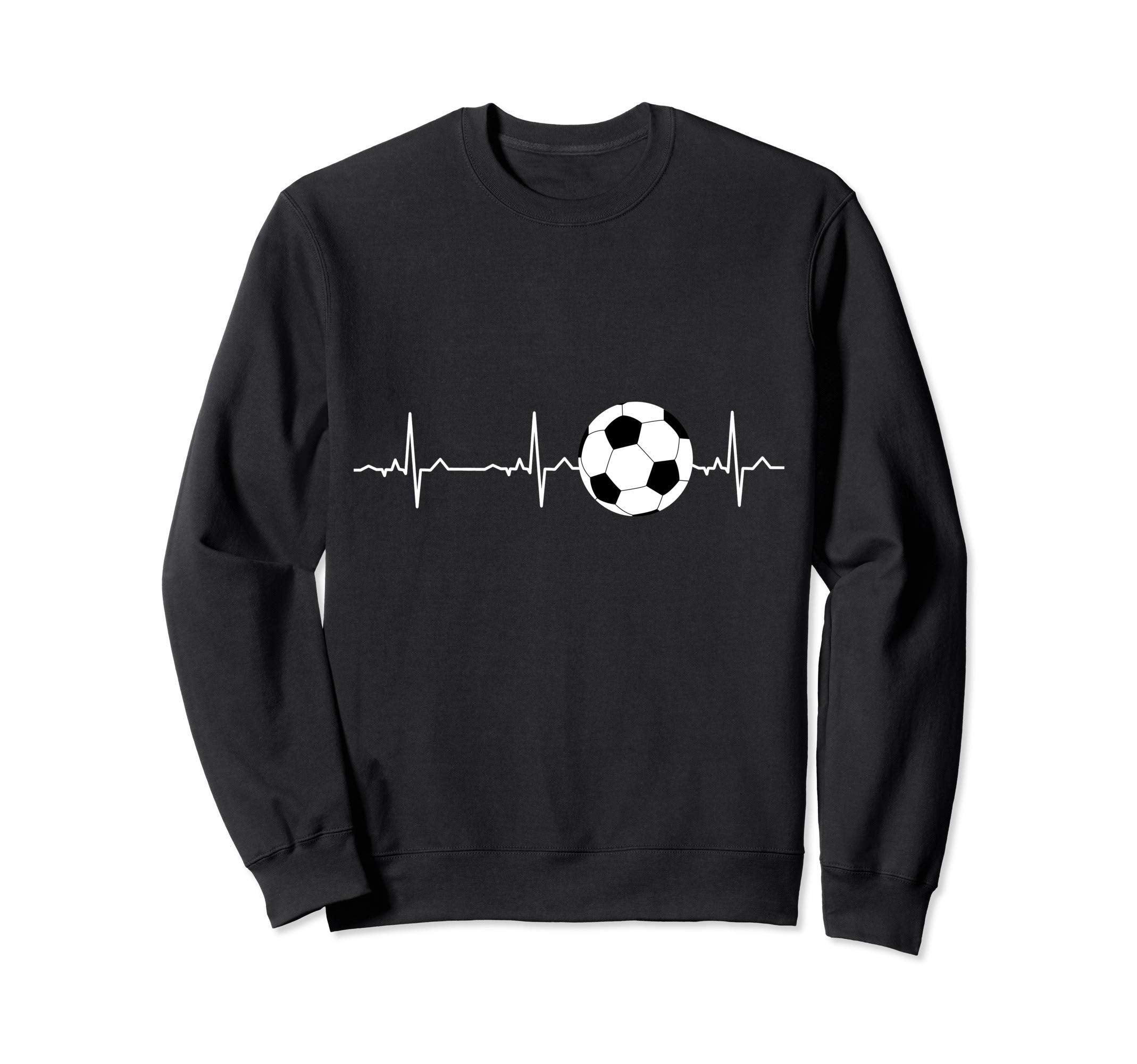 Soccer Heartbeat Ekg Best Soccer Sweatshirt - Minimalist Print Unisex - T-Shirt, Sweatshirt, Hoodie