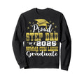 Proud Step Dad 2025 Summa Cum Laude Sweatshirt - Streetwear Style Unisex - T-Shirt, Sweatshirt, Hoodie
