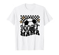 Checkered Soccer Mama Soccer Mom T-Shirt - Casual Everyday Wear Men Women - T-Shirt, Sweatshirt, Hoodie
