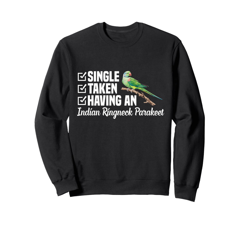 Indian Ringneck Parakeet Single Sweatshirt - Novelty Apparel Men Women - T-Shirt, Sweatshirt, Hoodie