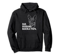 Dad Husband Basenji Papa Dog Dad Basenji Hoodie - Unique Graphic Men Women - T-Shirt, Sweatshirt, Hoodie