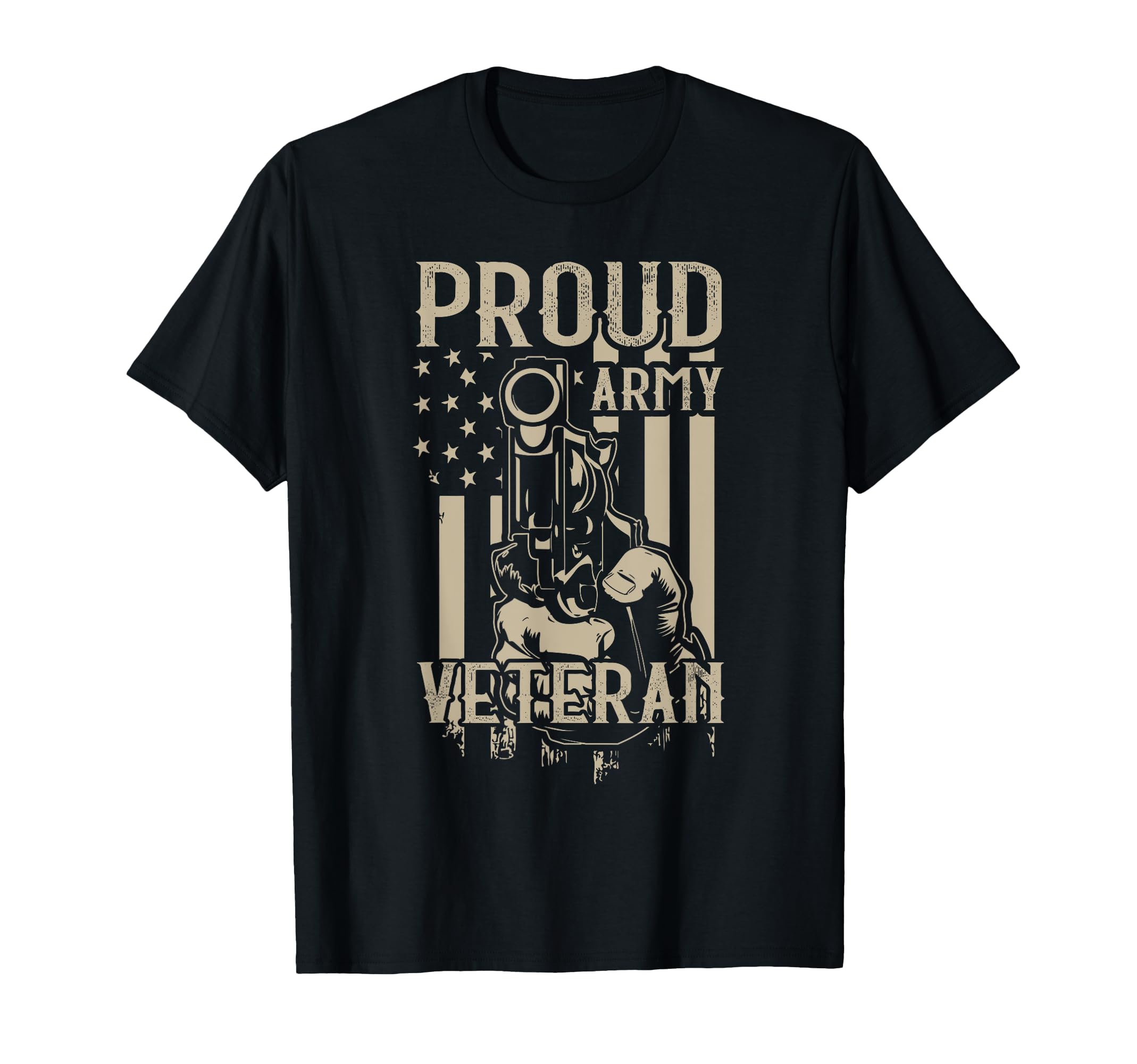 Proud Army Veteran Veteran Dad Veteran T-Shirt - Trendy Graphic Men Women - T-Shirt, Sweatshirt, Hoodie