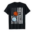 Dad Ballers Funny Usa Flag Volleyball T-Shirt - Aesthetic Graphic Unisex - T-Shirt, Sweatshirt, Hoodie