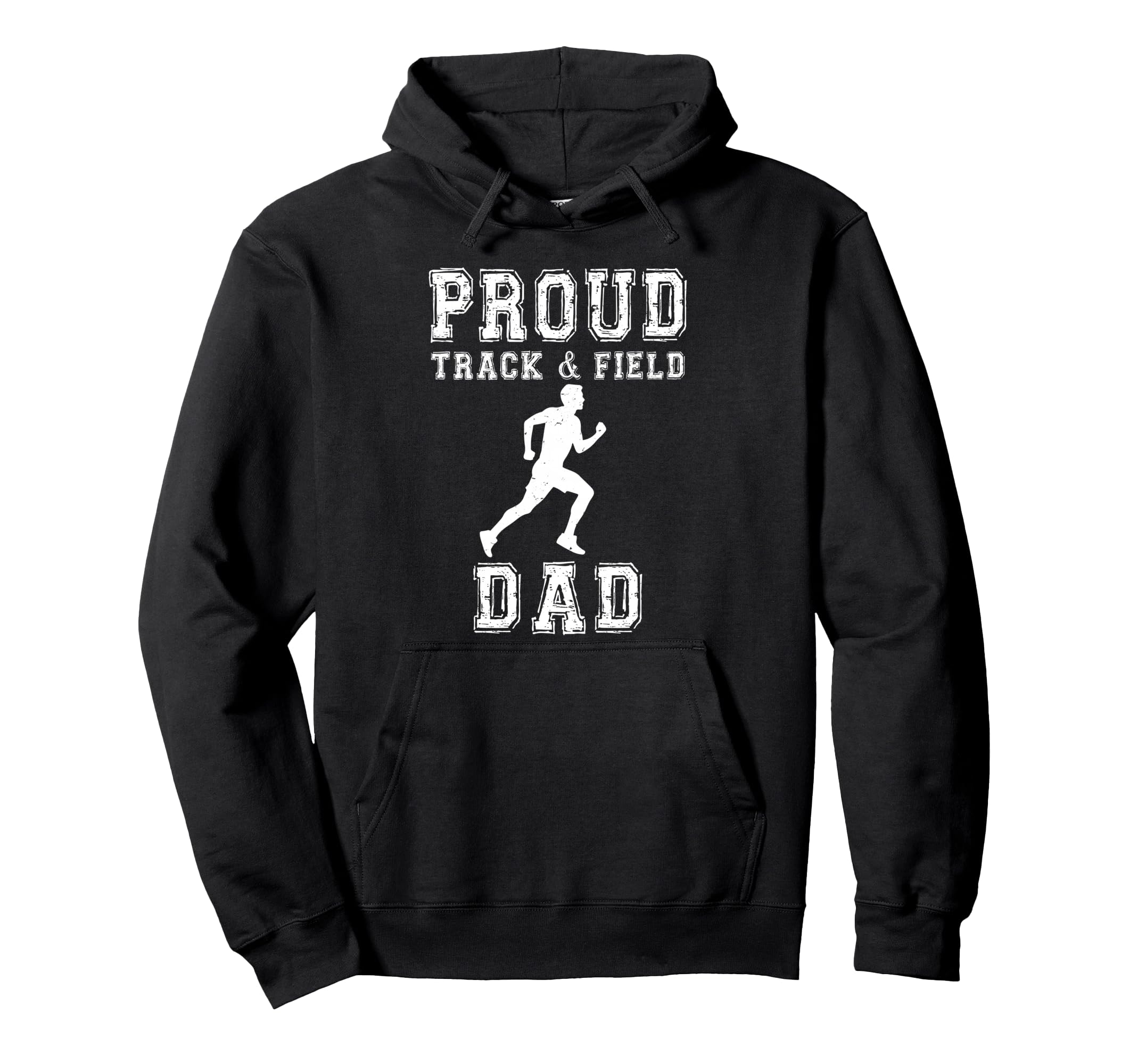 Proud Track Fielddad Game Day Sports Parent Hoodie - Unique Graphic Unisex - T-Shirt, Sweatshirt, Hoodie