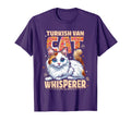 Turkish Van Whisperer Cat Dad Funny T-Shirt - Streetwear Style for Adults - T-Shirt, Sweatshirt, Hoodie