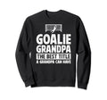 Soccer Goalie Grandpa Best Title Sweatshirt - Graphic Print Men Women - T-Shirt, Sweatshirt, Hoodie