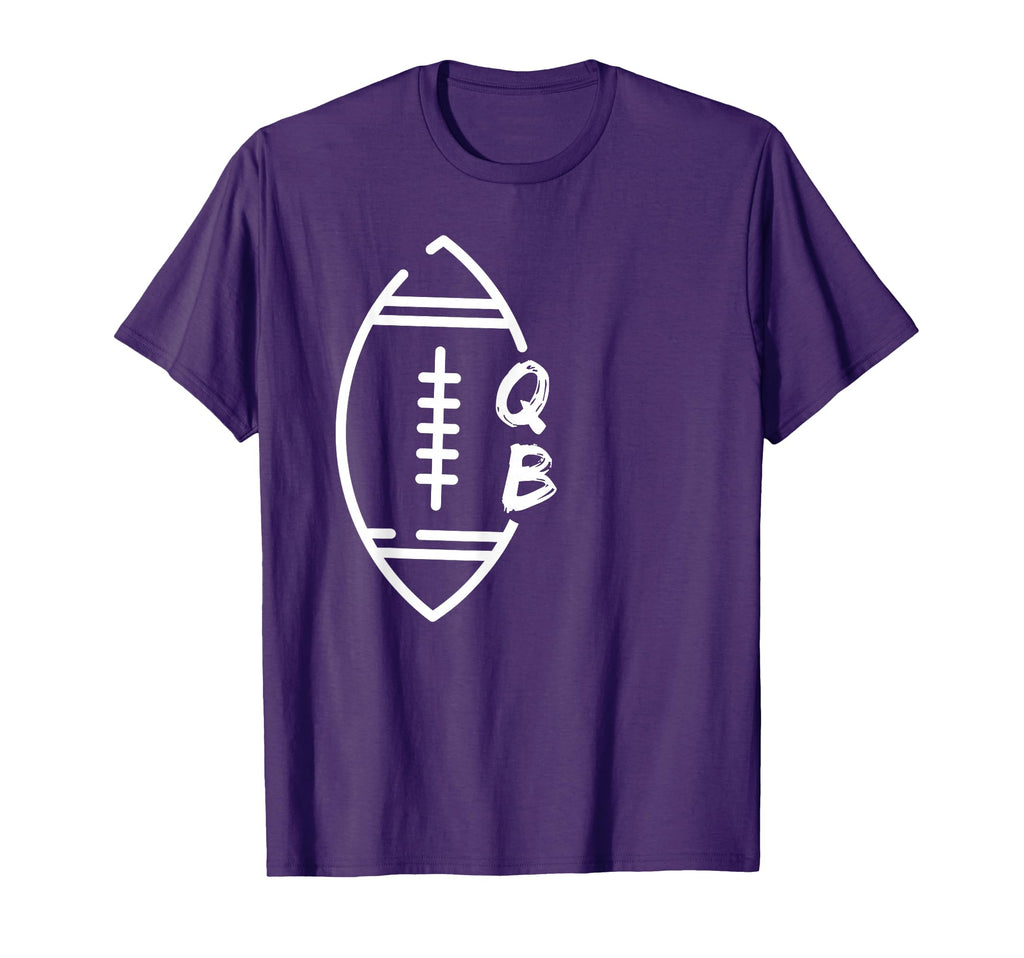 Quarterback Qb Football Position Team T-Shirt - Minimalist Print for Adults - T-Shirt, Sweatshirt, Hoodie