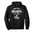 Mens Soon To Be Grandpa Again Promoted Hoodie - Fun Novelty Design Unisex - T-Shirt, Sweatshirt, Hoodie