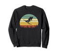 Ski Sunset Skier Skiing Dad Sweatshirt - Casual Everyday Wear for Adults - T-Shirt, Sweatshirt, Hoodie