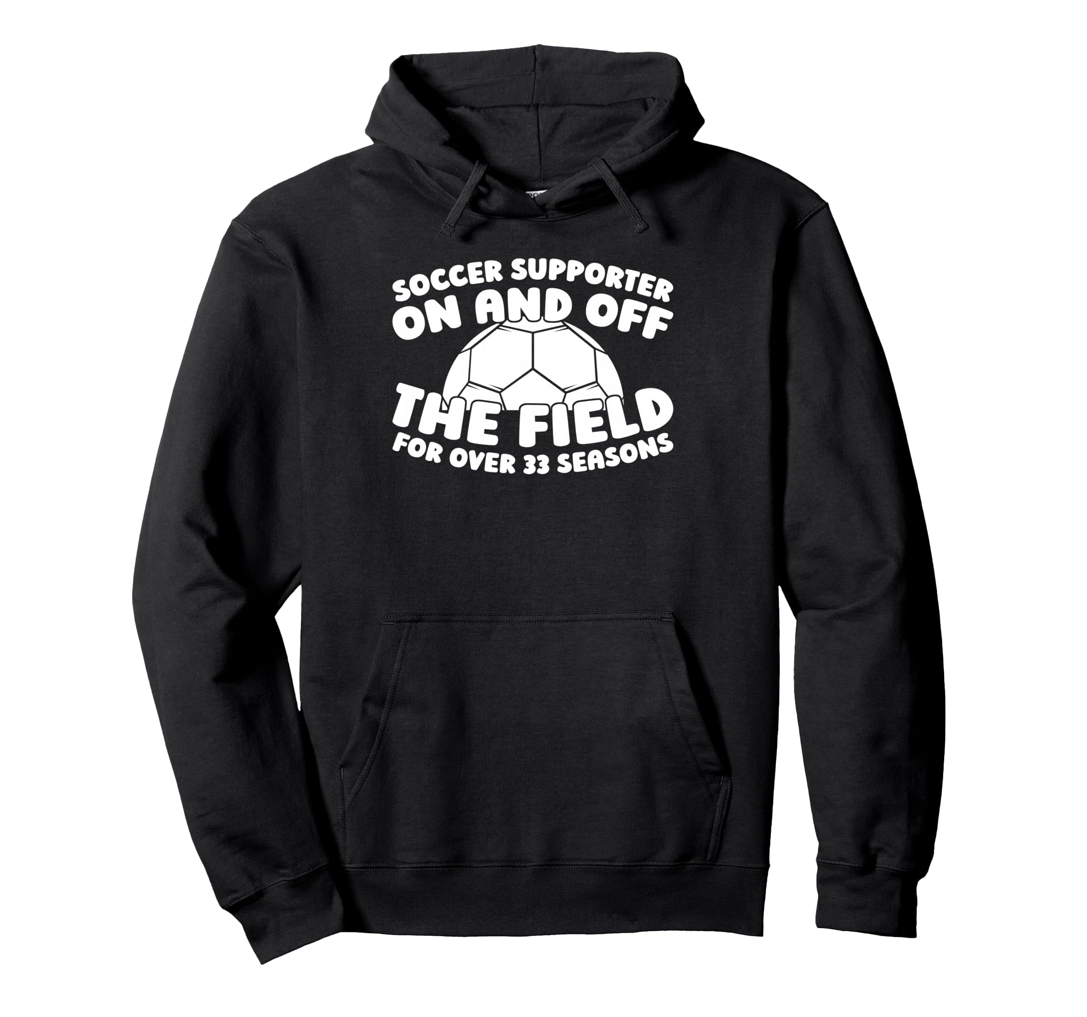 33 Years Old Team Sports Player Hoodie - Casual Everyday Wear for Adults - T-Shirt, Sweatshirt, Hoodie