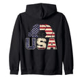Usa Soccer American Flag Soccer Ball Sweatshirt - Graphic Print Unisex - T-Shirt, Sweatshirt, Hoodie