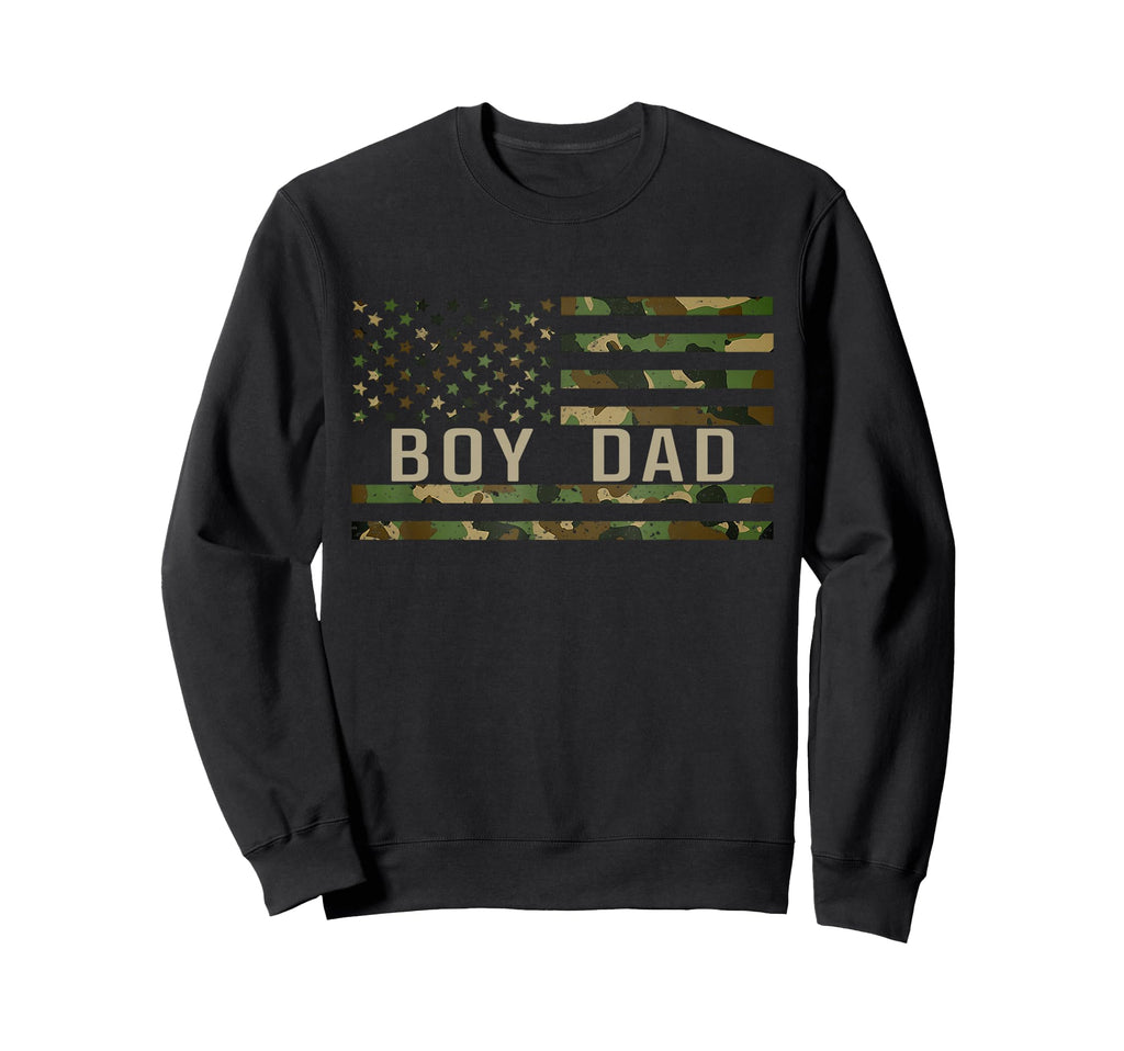 Dad Proud Dad Fathers Day Dad Us Sweatshirt - Custom Art Print Men Women - T-Shirt, Sweatshirt, Hoodie