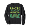 Uncle Lucky One First Birthday St Sweatshirt - Trendy Graphic Unisex - T-Shirt, Sweatshirt, Hoodie
